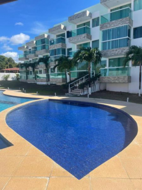 Mar e Sol Residencial 2 quartos c ar condicionado,500 metros da praia de Jacumã